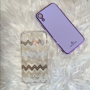 Kate Spade IPhone XR Case & Purple Case
